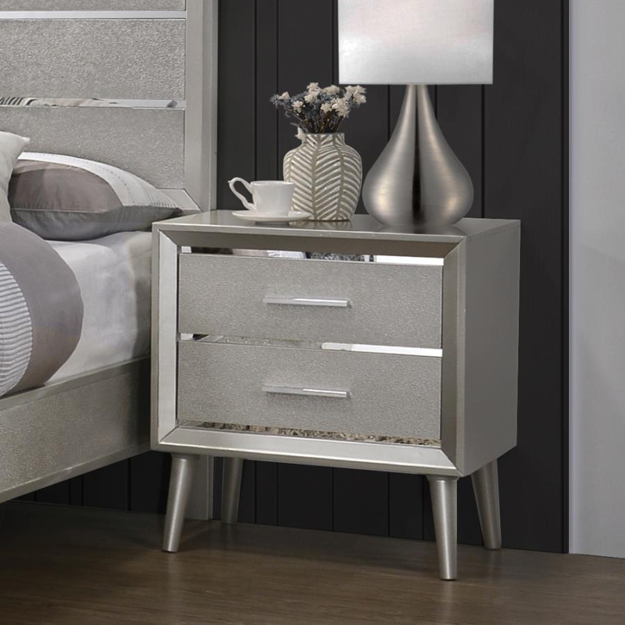 Ramon Silver Nightstand