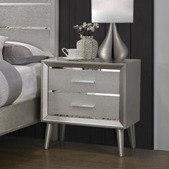 Ramon Silver Nightstand