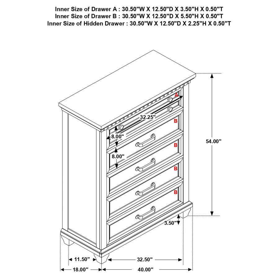 Bennington Brown Chest