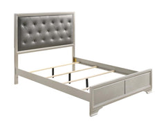 Salford Silver Queen Bed 5 Pc Set