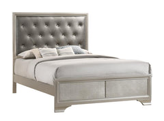 Salford Silver Queen Bed