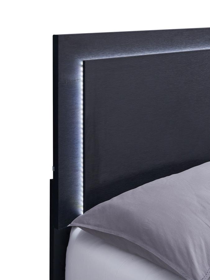 Marceline Black Twin Bed