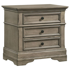 Manchester Brown Queen Bed 4 Pc Set