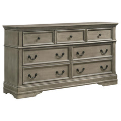 Manchester Brown Queen Bed 4 Pc Set