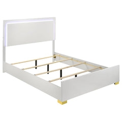 Marceline White Queen Bed 4 Pc Set
