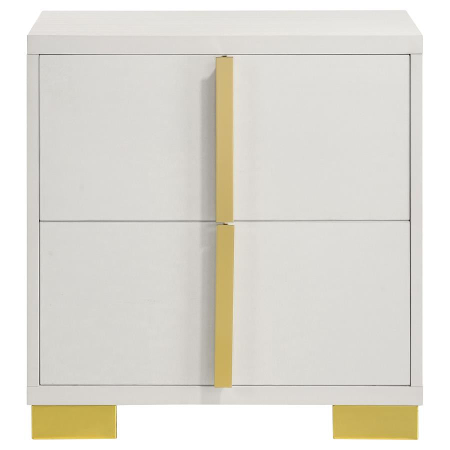 Marceline White Queen Bed 4 Pc Set