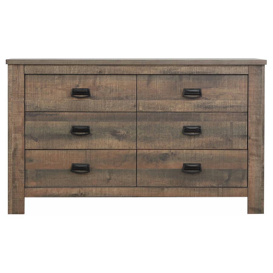 Frederick Brown California King Bed 5 Pc Set