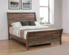 Frederick Brown Queen Bed