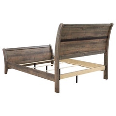 Frederick Brown Queen Bed