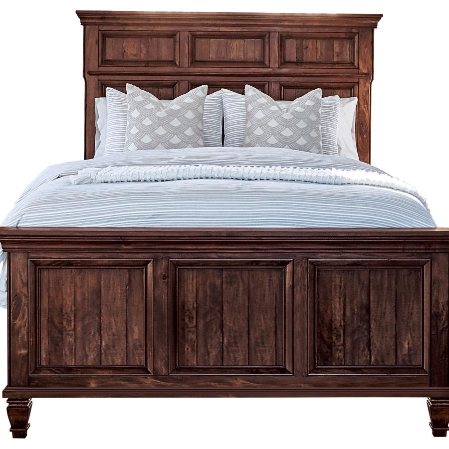 Avenue Brown Eastern King Bed