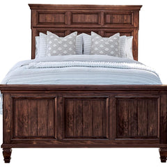 Avenue Brown Eastern King Bed