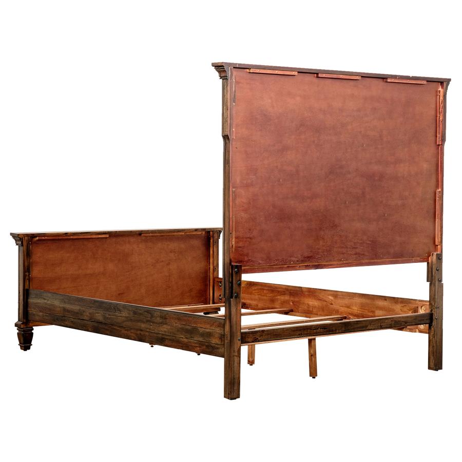 Avenue Brown Eastern King Bed