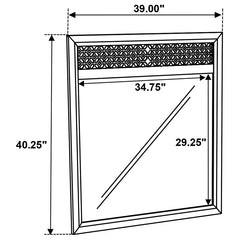Valencia Brown Eastern King Bed 5 Pc Set