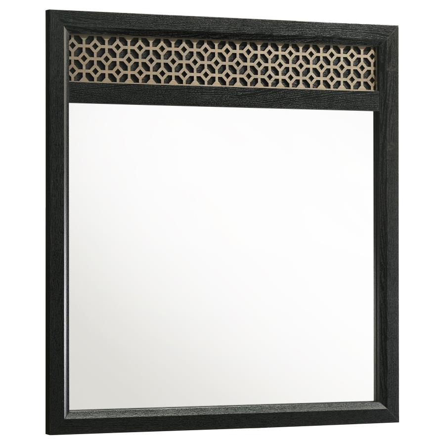 Valencia Black Dresser Mirror