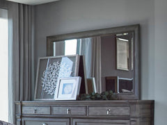 Alderwood Grey Dresser Mirror