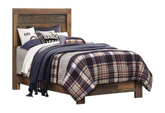 Sidney Brown Twin Bed 4 Pc Set