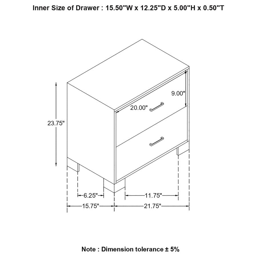 Sidney Brown Nightstand