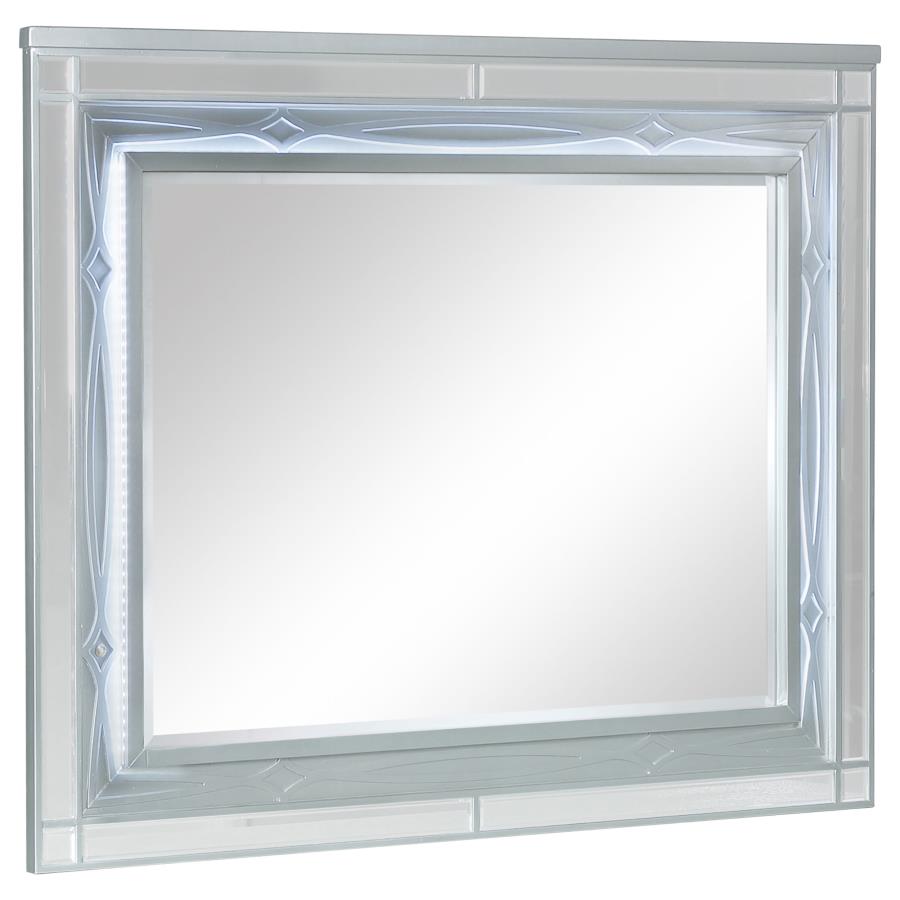 Gunnison Silver Dresser Mirror