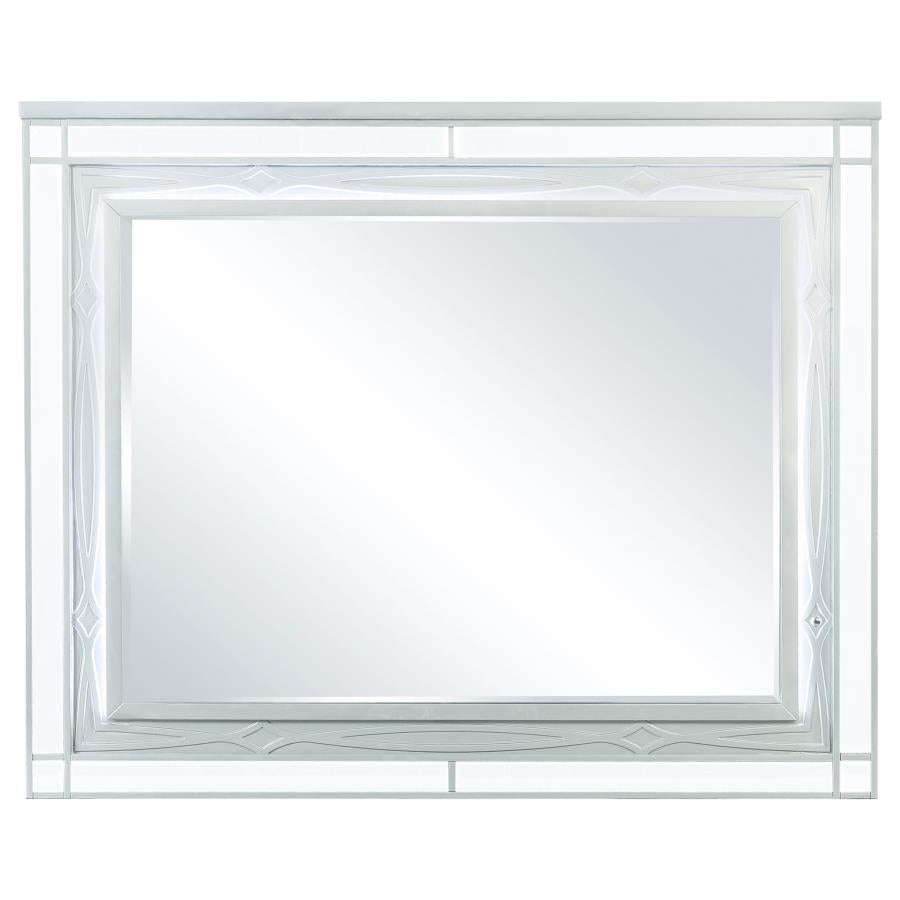 Gunnison Silver Dresser Mirror