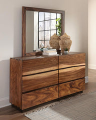 Winslow Brown Dresser Mirror