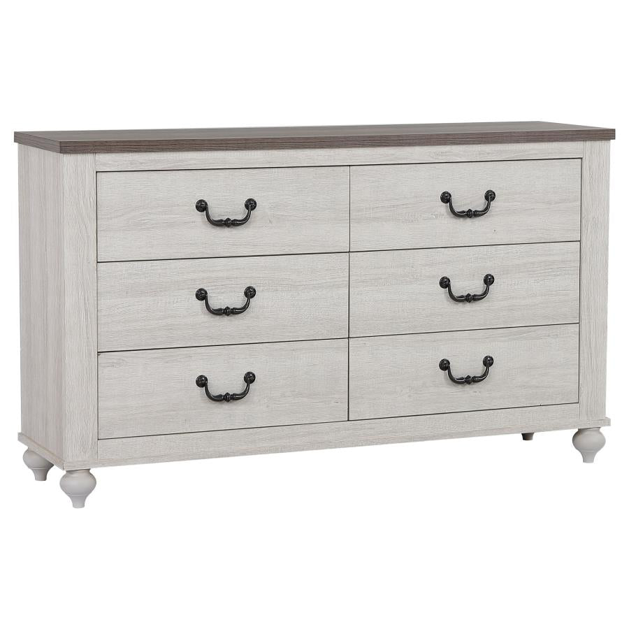 Stillwood Grey Queen Bed 4 Pc Set
