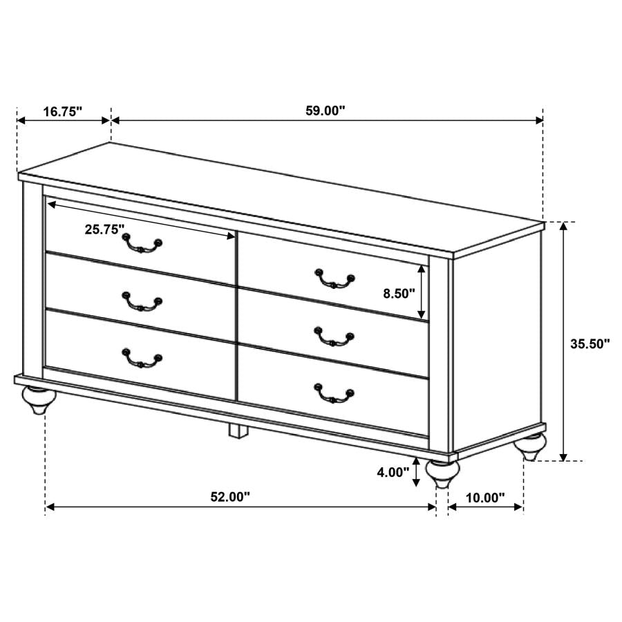 Stillwood Grey Dresser