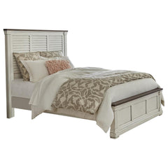 Hillcrest Ivory Queen Bed 5 Pc Set