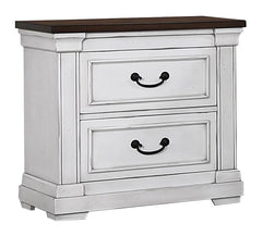 Hillcrest Ivory Queen Bed 5 Pc Set