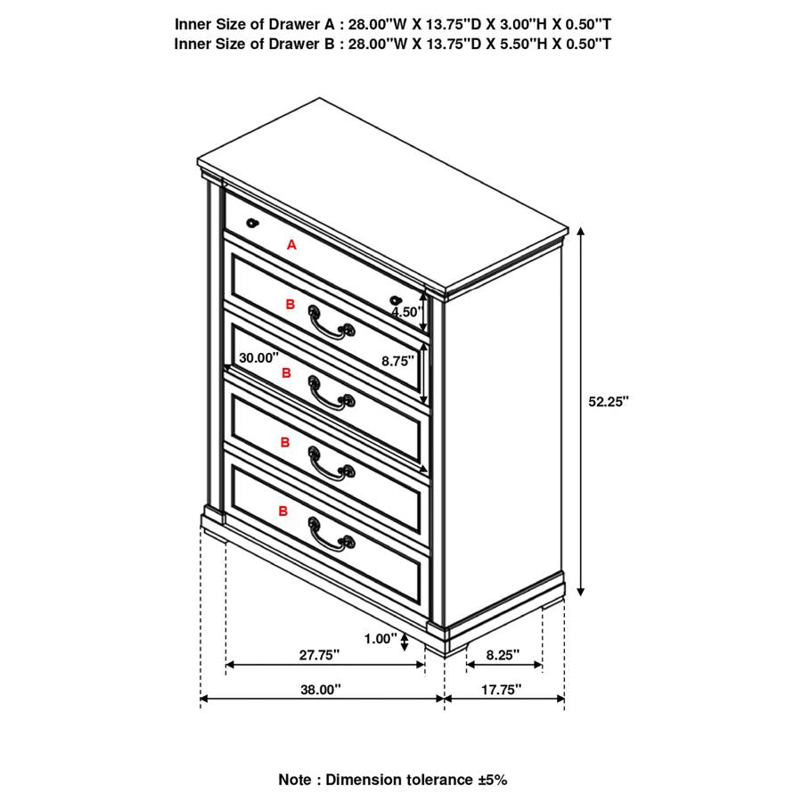 Hillcrest Ivory Chest