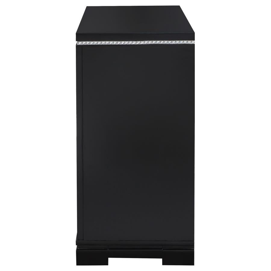 Cappola Black Dresser