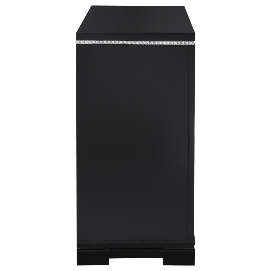Cappola Black Dresser
