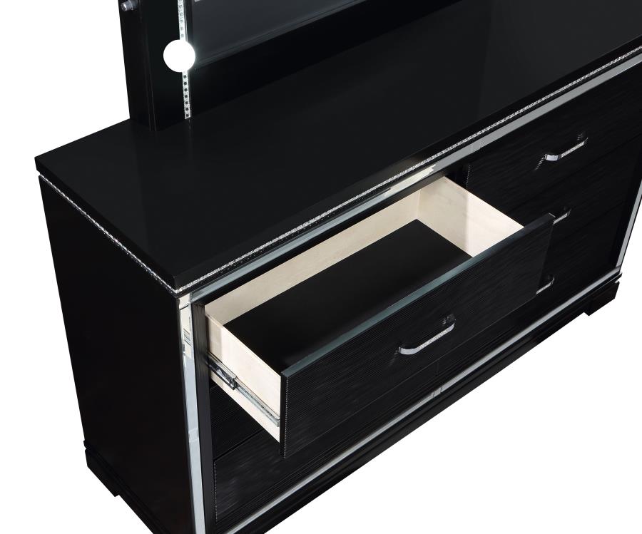 Cappola Black Dresser