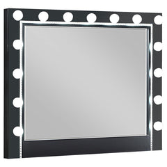 Cappola Black Dresser Mirror