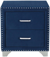 Melody Blue Queen Bed 5 Pc Set