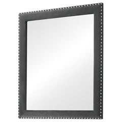 Melody Grey Dresser Mirror