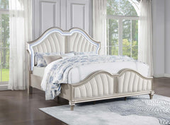 Evangeline Silver Queen Bed