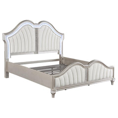 Evangeline Silver Queen Bed