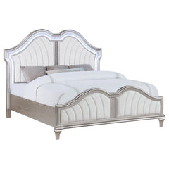 Evangeline Silver Queen Bed