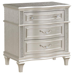 Evangeline Silver Nightstand