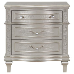 Evangeline Silver Nightstand