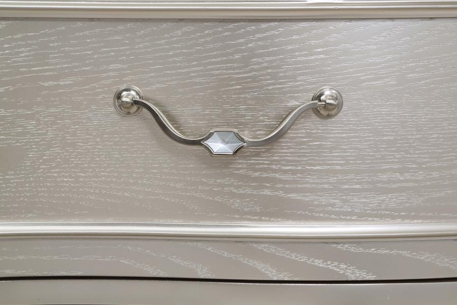 Evangeline Silver Nightstand