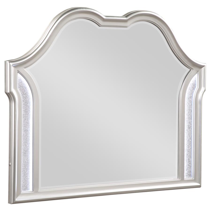 Evangeline Silver Dresser Mirror