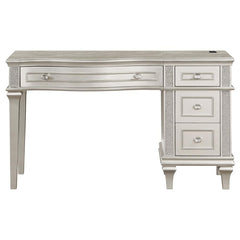 Evangeline Silver Vanity Table