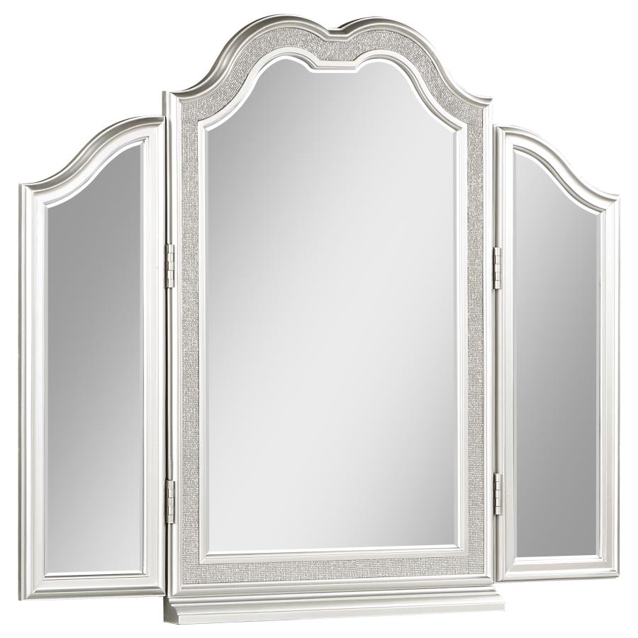 Evangeline Silver Vanity Mirror