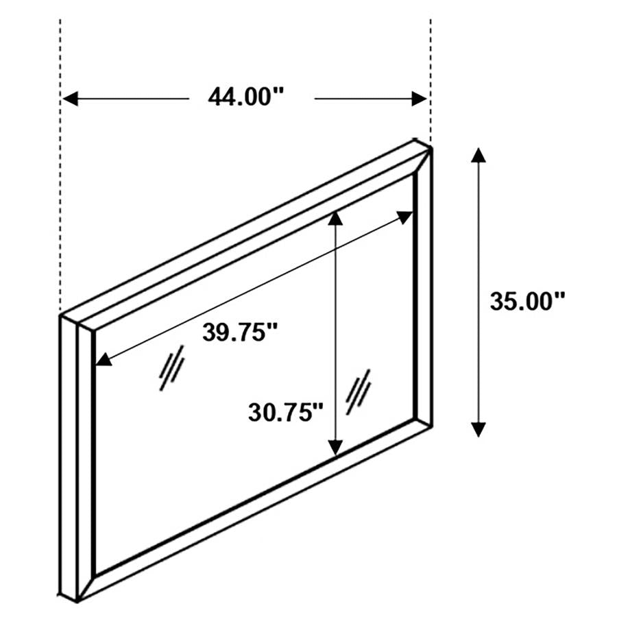 Taylor Brown Dresser Mirror
