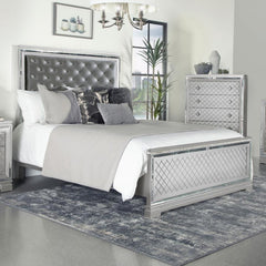 Eleanor Silver Eastern King Bed