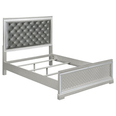 Eleanor Silver Queen Bed 5 Pc Set