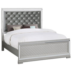 Eleanor Silver Queen Bed