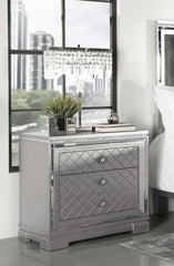Eleanor Silver Nightstand