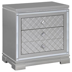 Eleanor Silver Nightstand